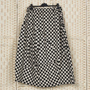 CHECKED SKIRT