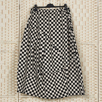 CHECKED SKIRT