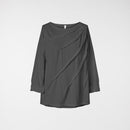 T-SHIRT WITH SEAMS IN COTTON JERSEY FABRIC