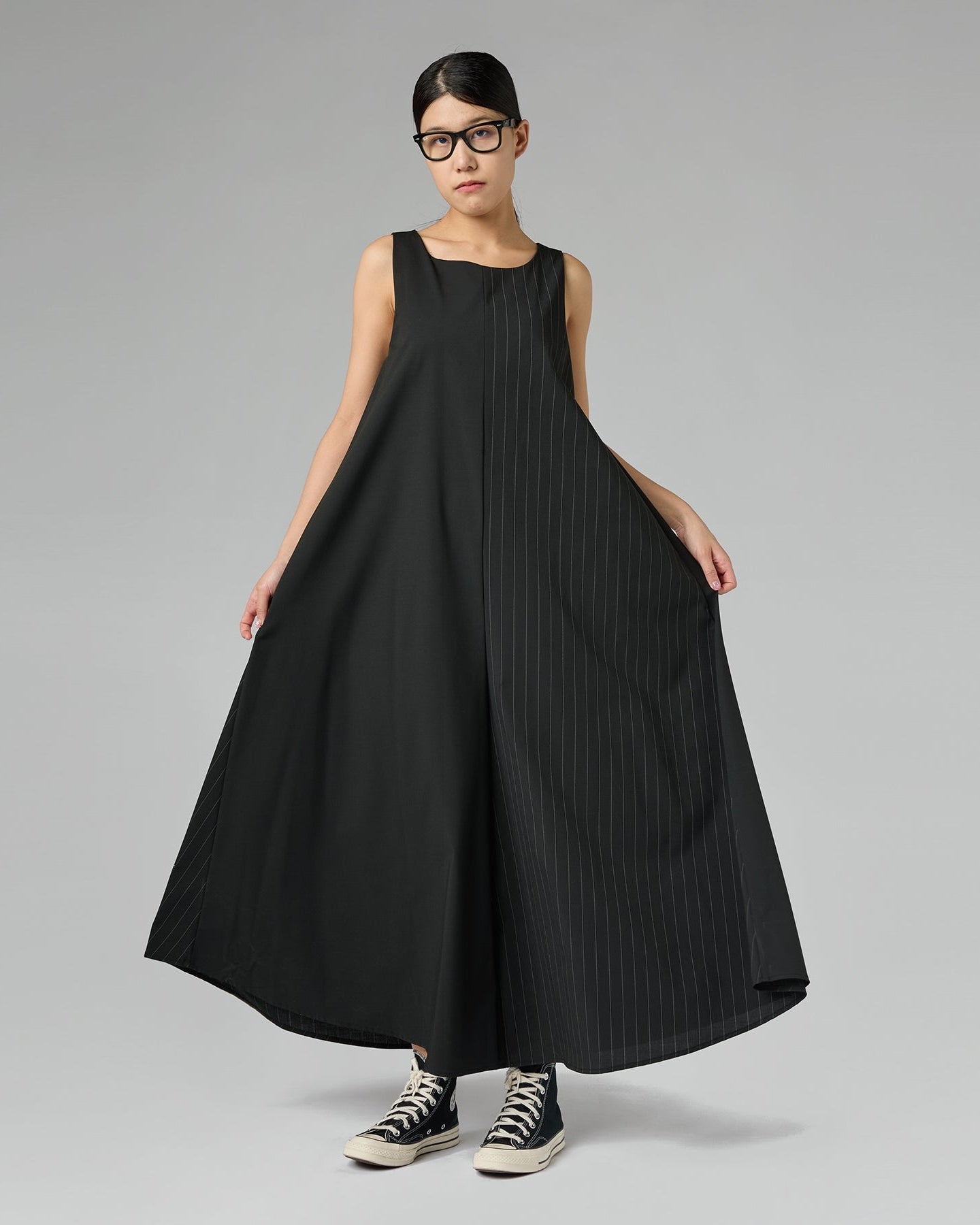COSTUME EN DEUX TISSUS