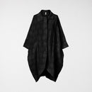 OVERSIZE COTTON JACKET IN POLKA DOT FABRIC
