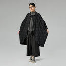 OVERSIZE COTTON JACKET IN POLKA DOT FABRIC