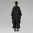 OVERSIZE COTTON JACKET IN POLKA DOT FABRIC