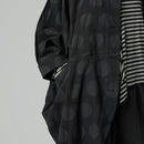 OVERSIZE COTTON JACKET IN POLKA DOT FABRIC