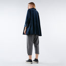 FLARED VELVETY COTTON JACKET