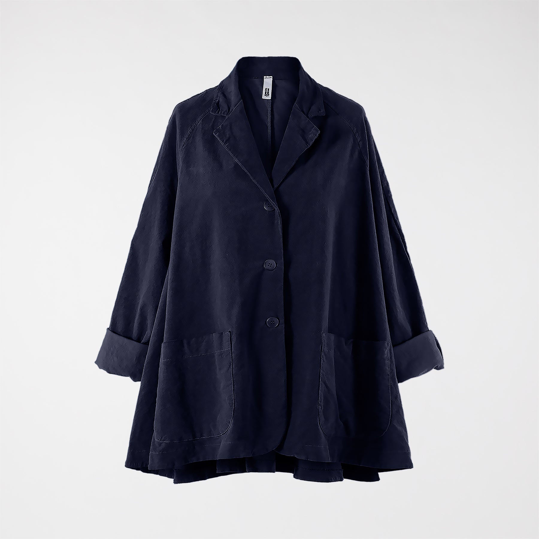 FLARED VELVETY COTTON JACKET