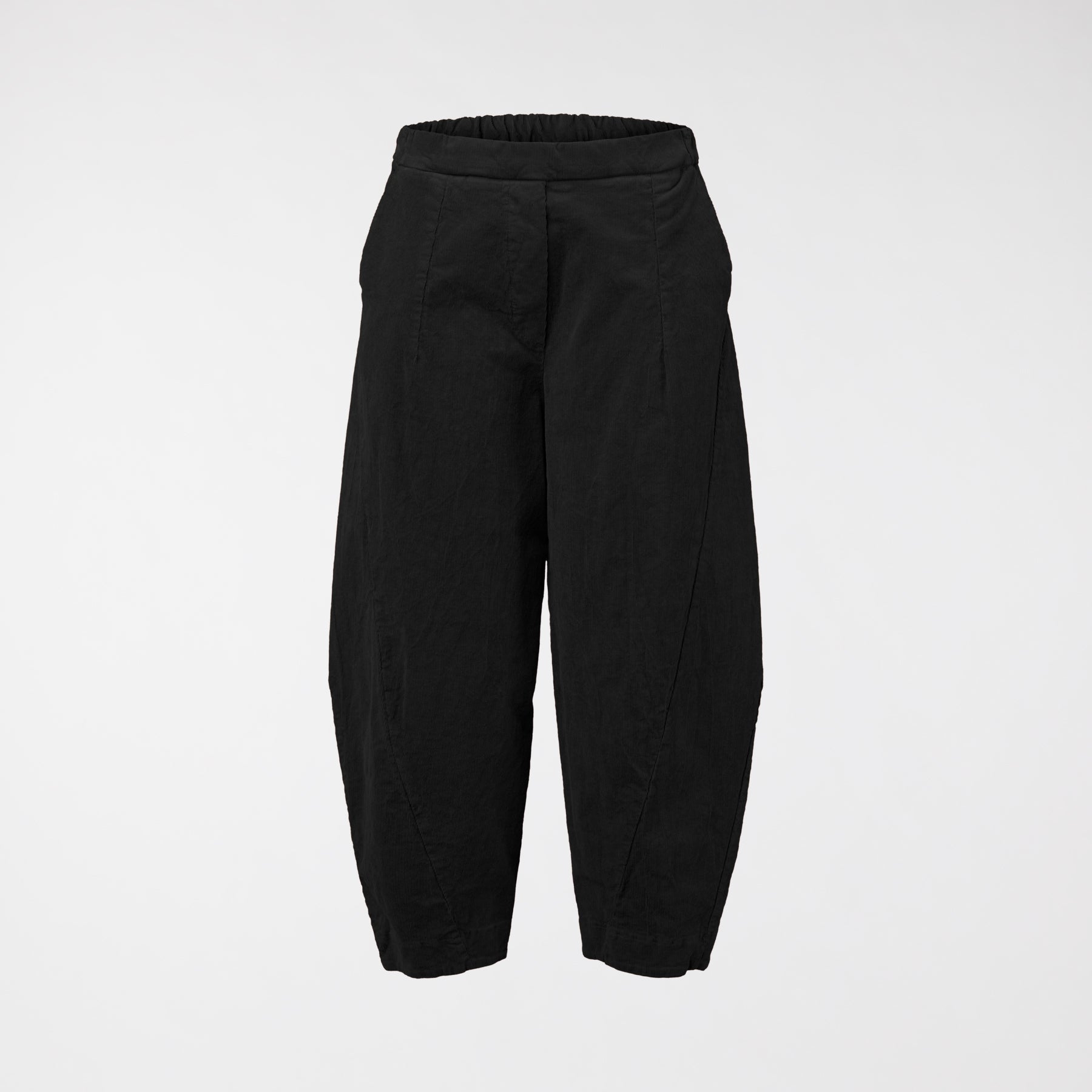 PANTALONES BAGGY DE PANA CON COSTILLAS