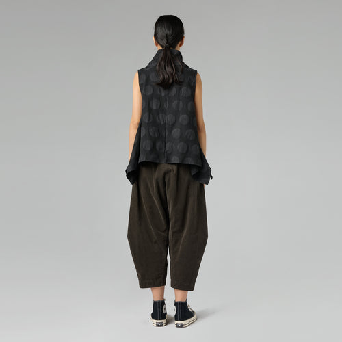 PANTALONES BAGGY DE PANA CON COSTILLAS