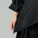 T-SHIRT WITH LITTLE POCKET BLACK