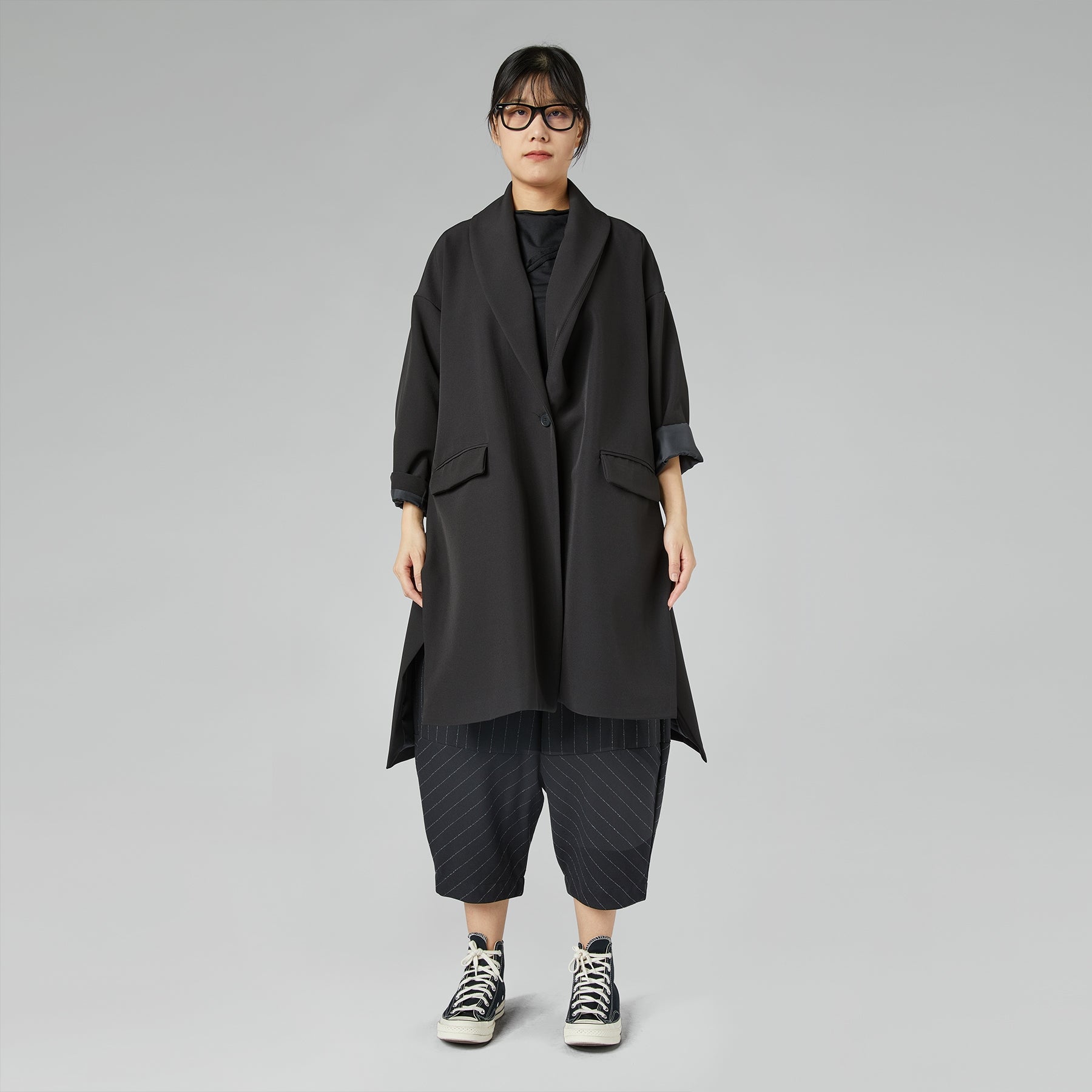 GIACCA FODERATA CON SPACCHI