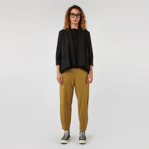 PANTALON À pliures aux chevilles ROUGE