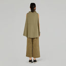 HIGH NECK STRETCH WAISTCOAT WINE