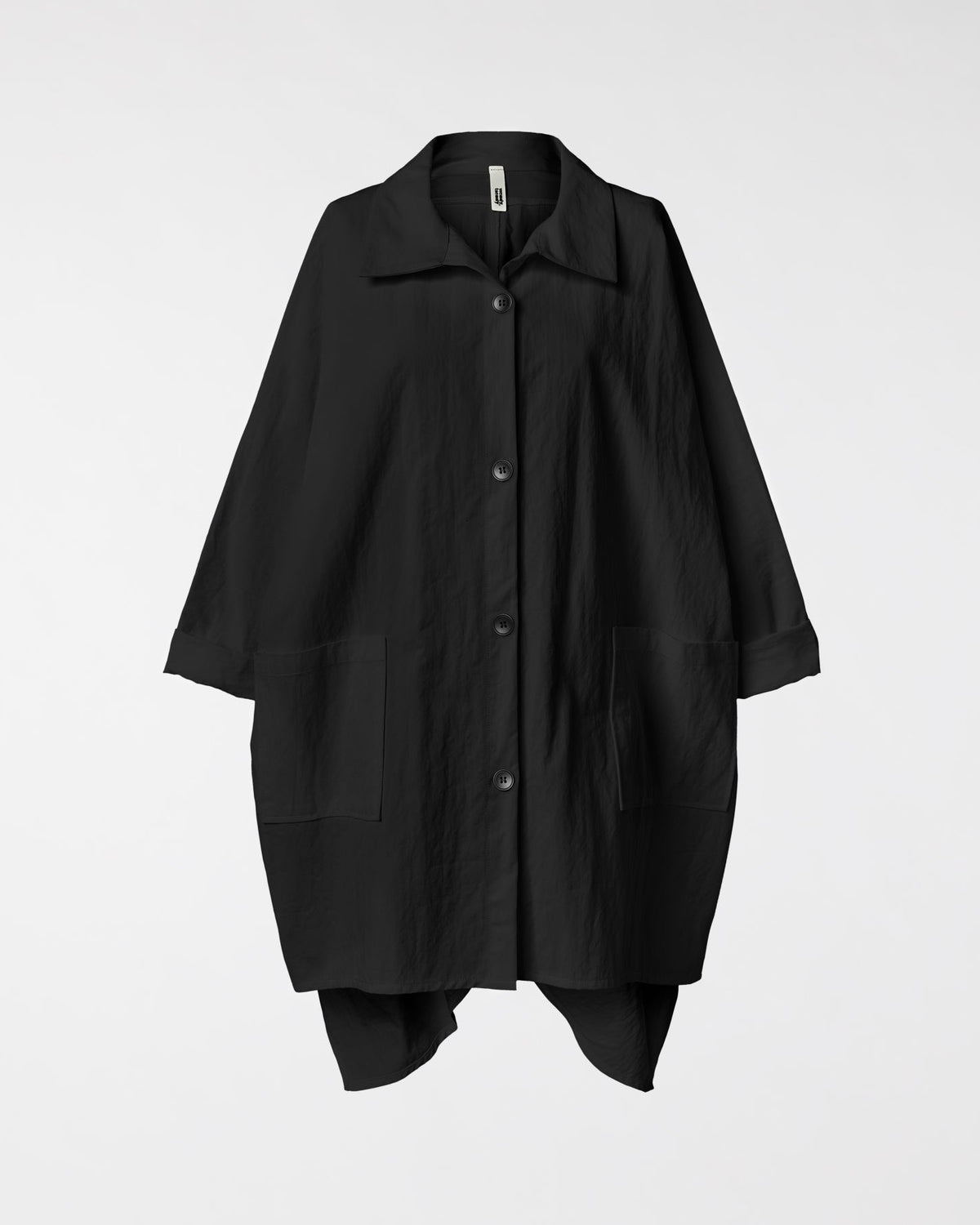 VESTE NOIRE AVEC POCHES INTÉGRÉES
