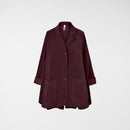 FLARED VELVETY COTTON JACKET