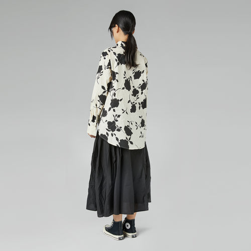 BLUSA CON STAMPA FLOREALE