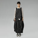 TOP IN CHECKED FABRIC