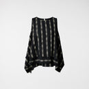 TOP IN CHECKED FABRIC