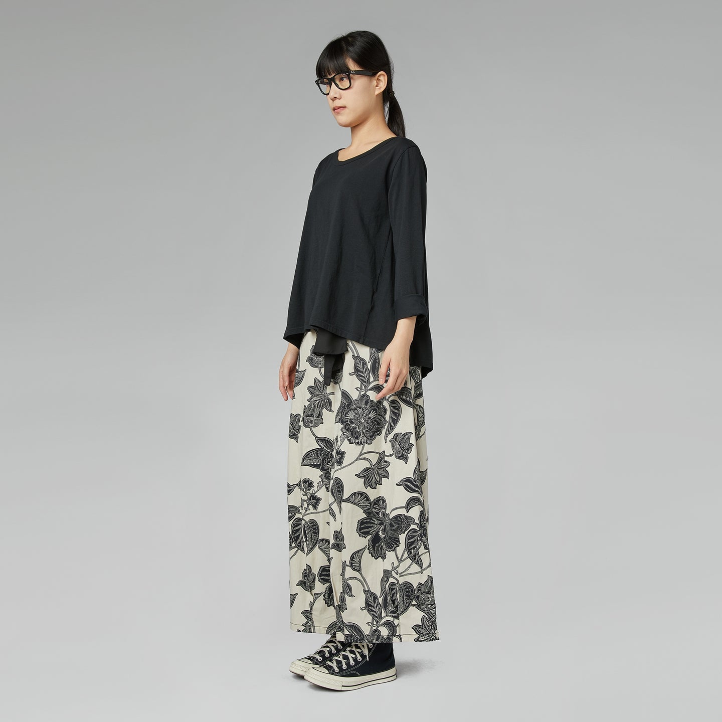 CASUAL T-SHIRT IN COTTON FABRIC WHITE