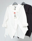 CHAQUETA/CAMISA CON CUELLO ORIGAMI