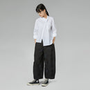 SHIRT WITH HALF COLLAR WHITE