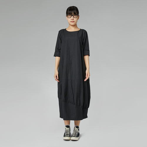 EGG-SHAPED WIDE DRESS
