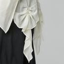 LIGHTWEIGHT SHIRT WITH RUFFLES ON THE BACK