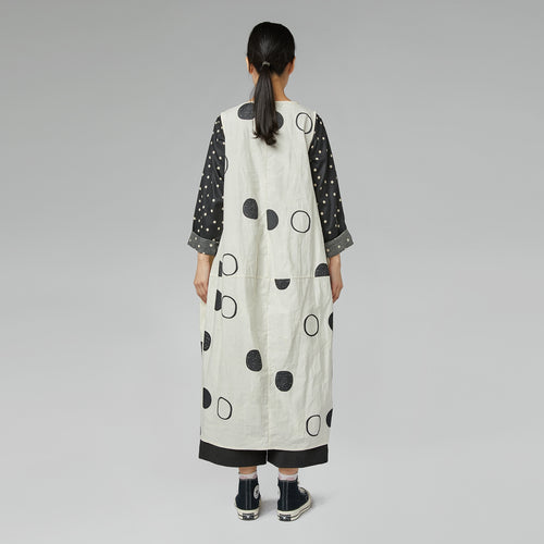 POLKA DOT EGG-SHAPED DRESS