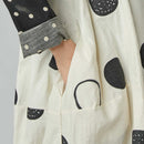 POLKA DOT EGG-SHAPED DRESS