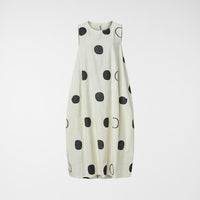 POLKA DOT EGG-SHAPED DRESS