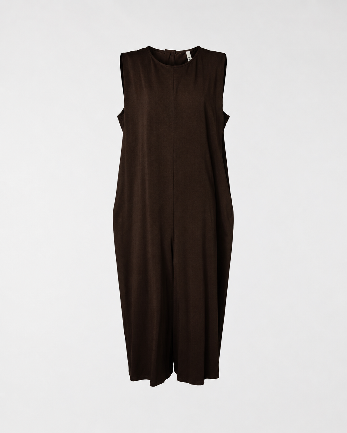 BACK FASTENING JUMPSUIT