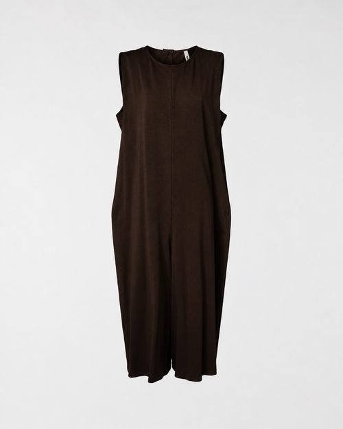 BACK FASTENING JUMPSUIT