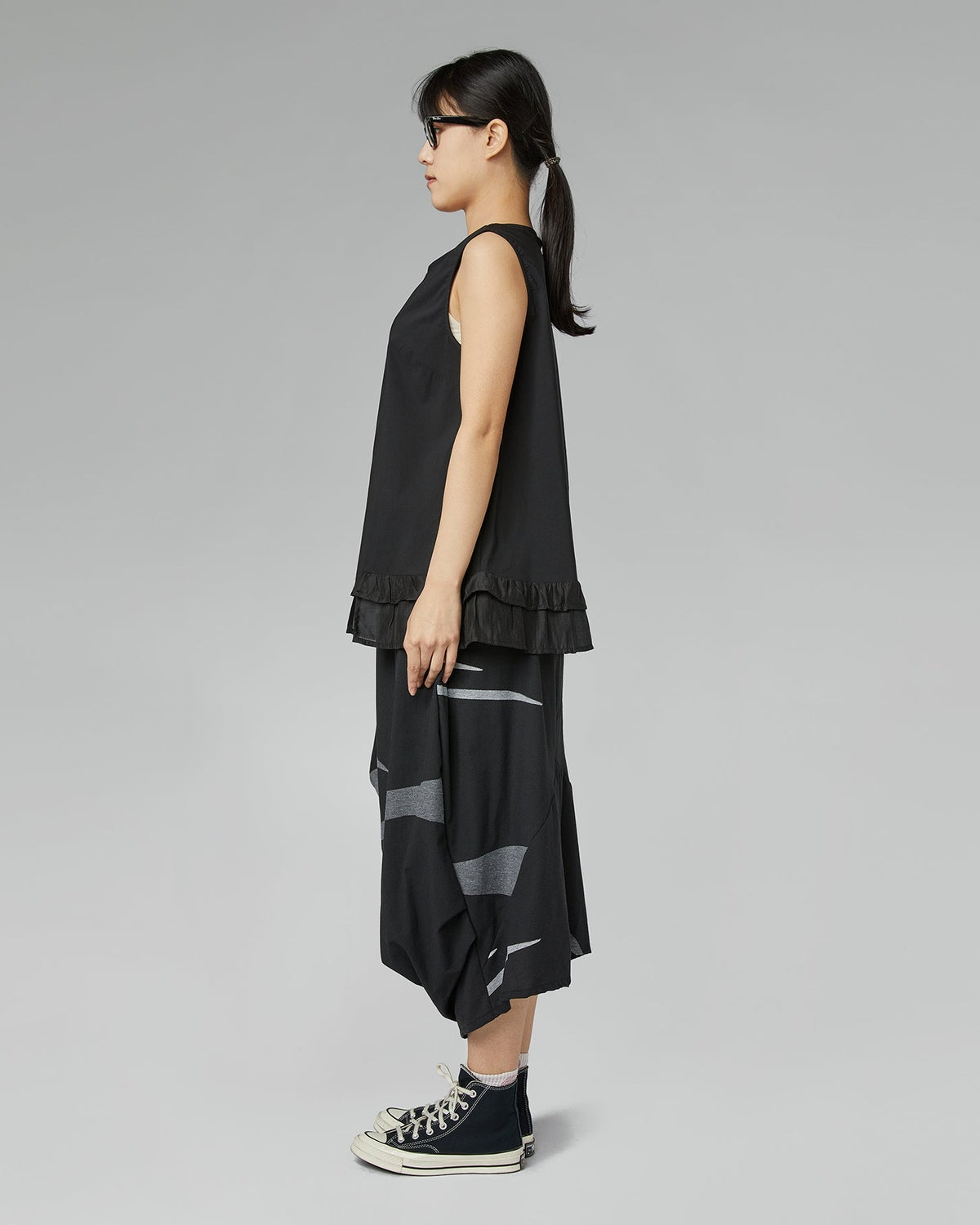 PANTALONI E GONNE CON MOTIVO GEOMETRICO