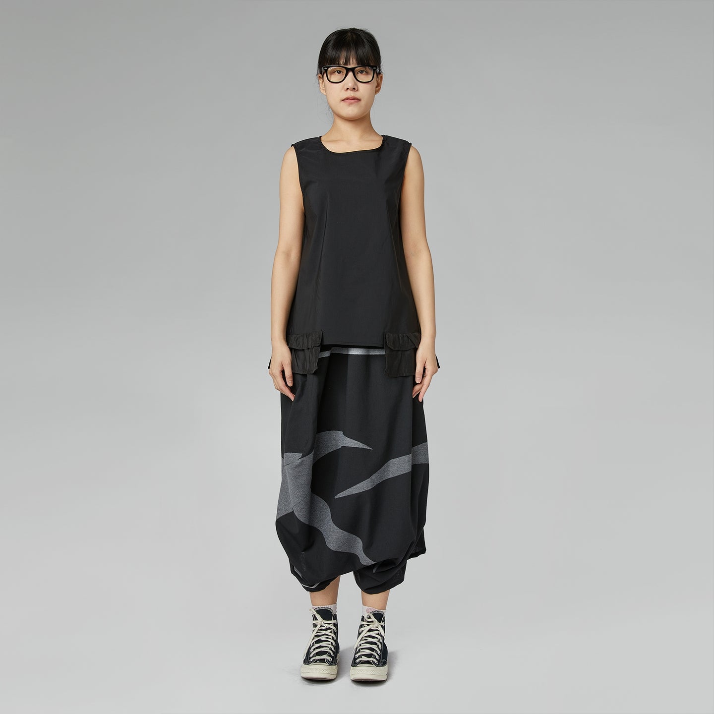 PANTALONI E GONNE CON MOTIVO GEOMETRICO