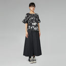 TROUSERS WITH OFF-CENTER BUCKLE MUD