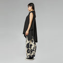 SLEEVELESS SHIRT WITH WALLET CLOSURE