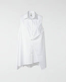 SLEEVELESS SHIRT WITH WALLET CLOSURE