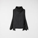 TOP A CARREAUX NOIR