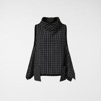 TOP A CARREAUX NOIR
