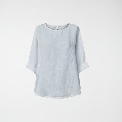 CHEMISE EN LIN BLANC