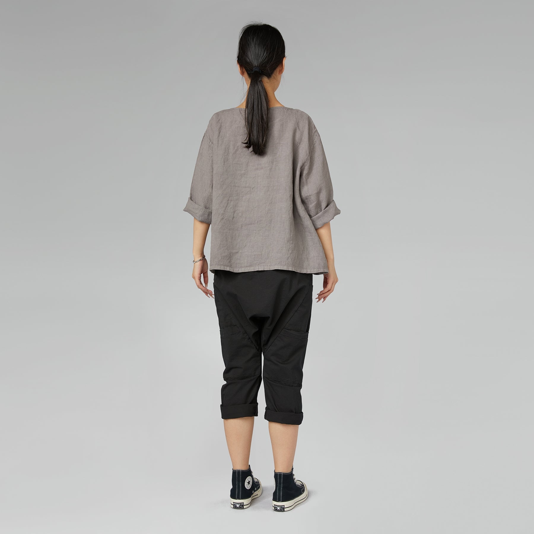LINEN BLOUSE