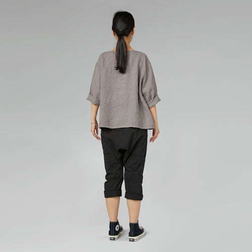 LINEN BLOUSE