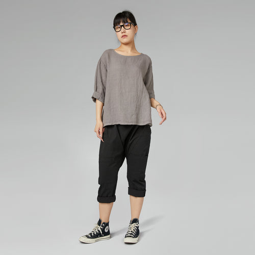 LINEN BLOUSE