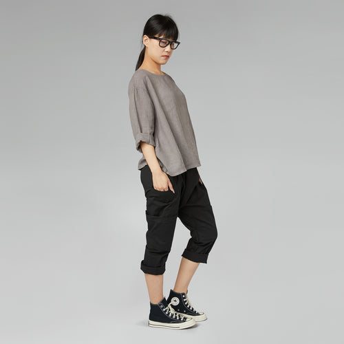 LINEN BLOUSE