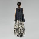 PANTALONI CON STAMPA FLOREALE