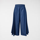 PANTALON ÉVASÉ EN TISSU DENIM