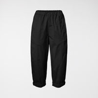 PANTALON COUPE CLASSIQUE EN TISSU DE COTON NOIR