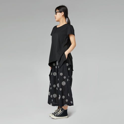 ASYMMETRIC T-SHIRT BEIGE