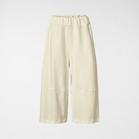 CULOTTE TROUSERS IN STRETCH COTTON BEIGE