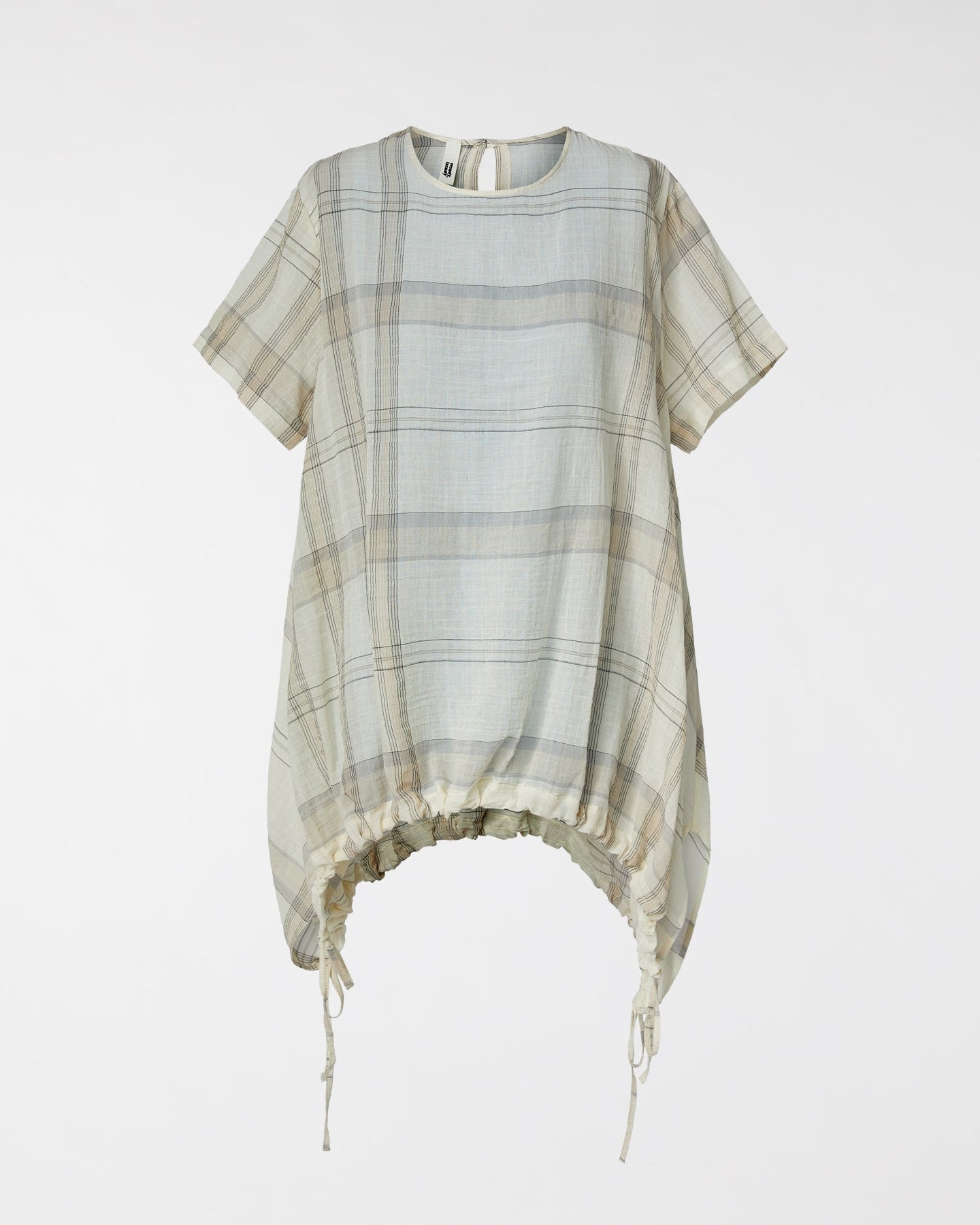 SEMI-TRANSPARENT EGG BLOUSE