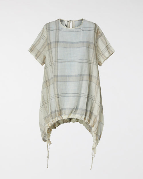 SEMI-TRANSPARENT EGG BLOUSE